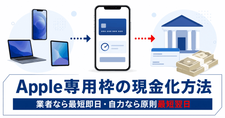 ペイディあと払いプランApple専用を現金化する方法と即日対応の条件